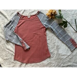 Poem and Thread Long Sleeve Top Large